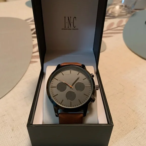 INC leather Watch with new tags - Picture 4 of 5